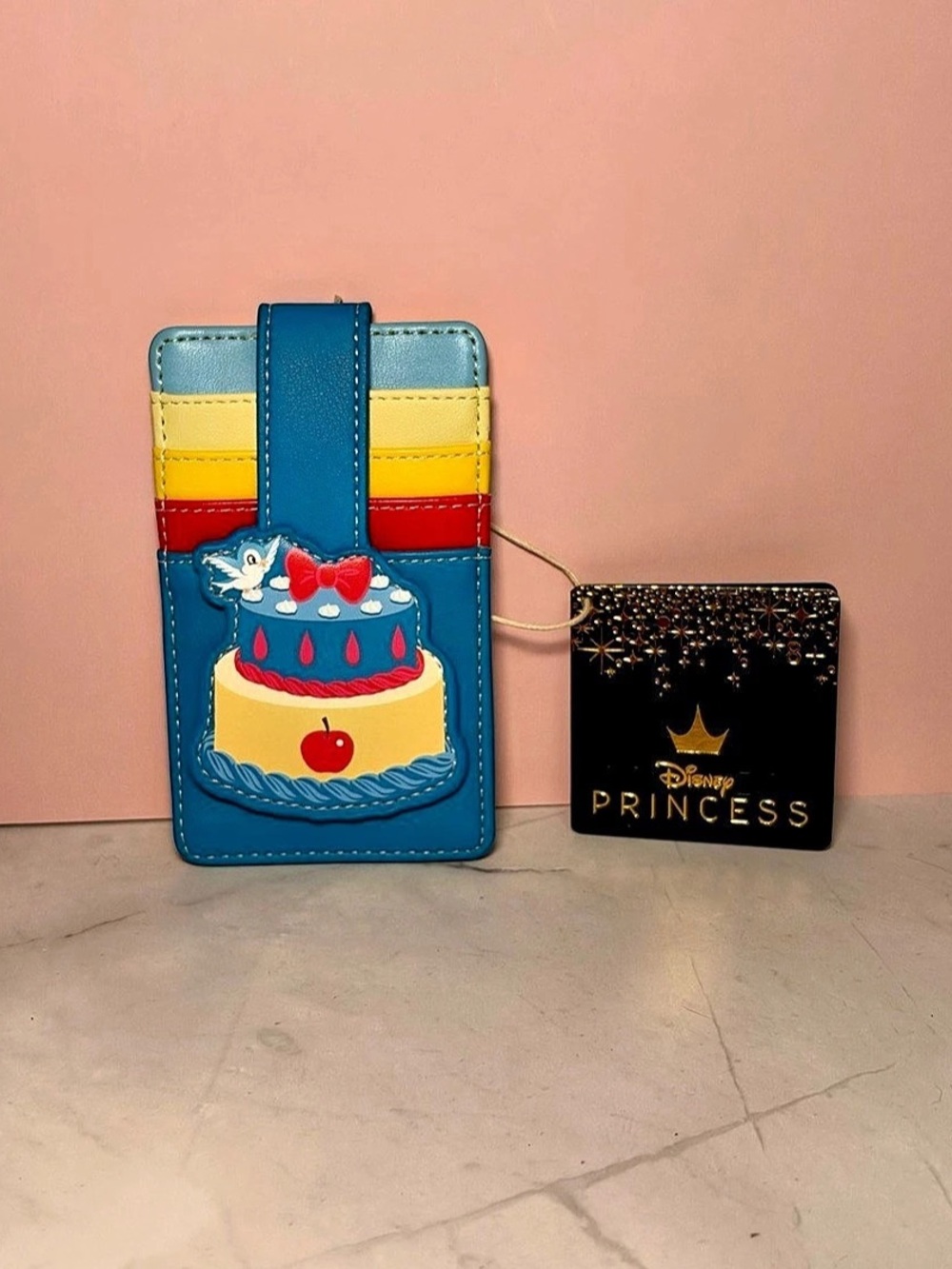 Loungefly Disney Snow White Cake Card Holder NWT